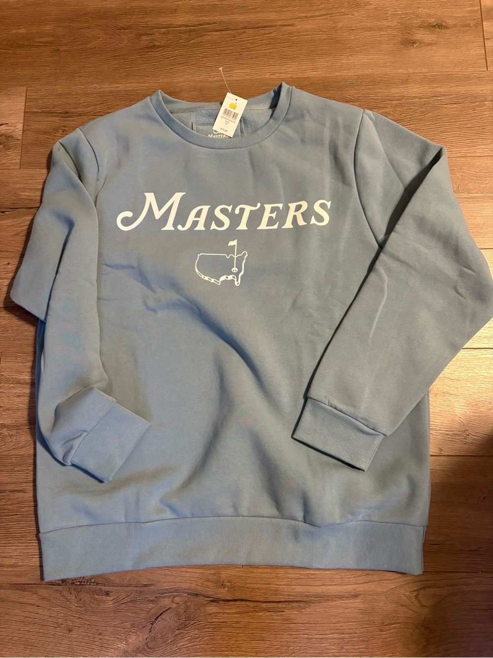 2026 Masters Logo Crewneck Sweatshirt - Light Blue